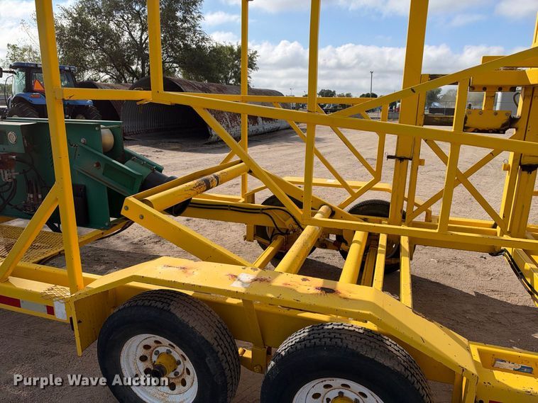 image for item EC4633 2006 Sweet Water Metal Works coiled pipe trailer