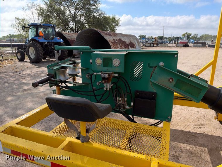 image for item EC4633 2006 Sweet Water Metal Works coiled pipe trailer