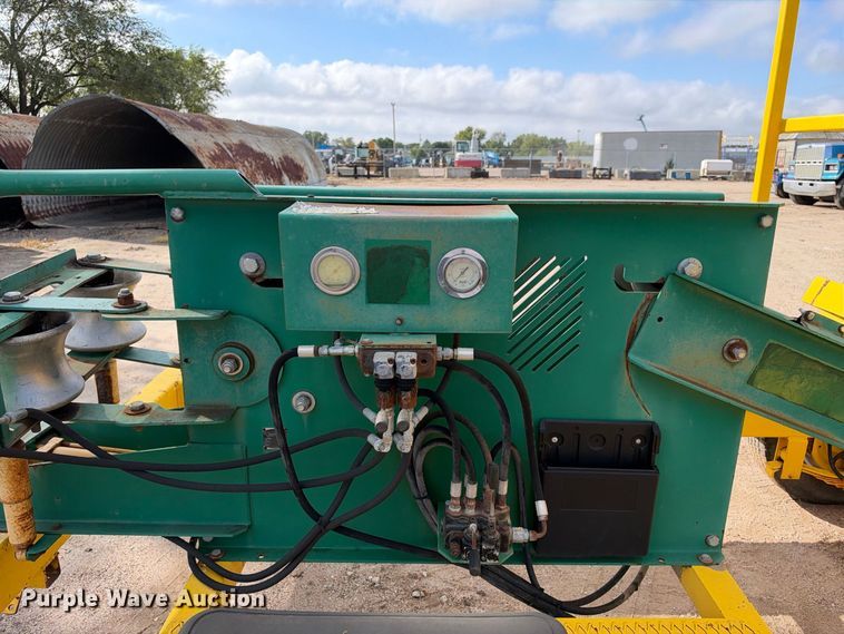 image for item EC4633 2006 Sweet Water Metal Works coiled pipe trailer