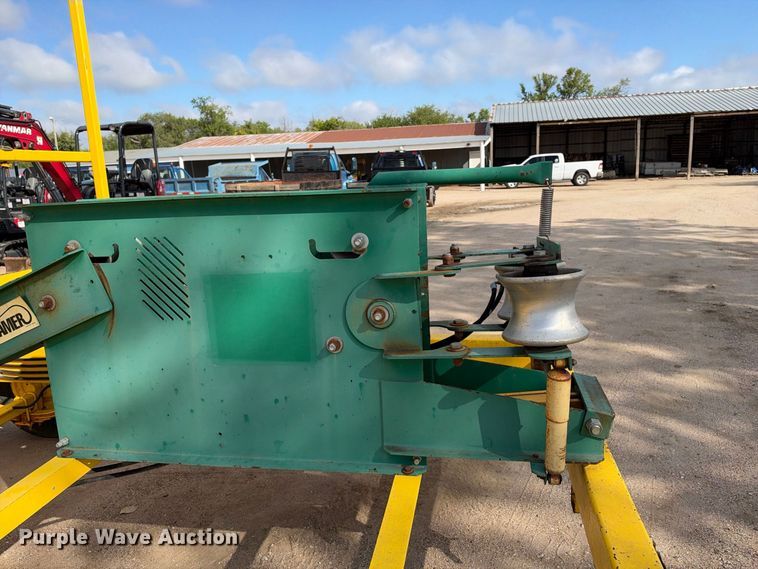 image for item EC4633 2006 Sweet Water Metal Works coiled pipe trailer