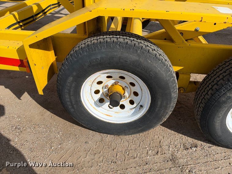 image for item EC4633 2006 Sweet Water Metal Works coiled pipe trailer