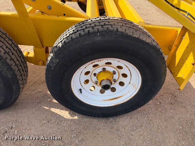 image for item EC4633 2006 Sweet Water Metal Works coiled pipe trailer