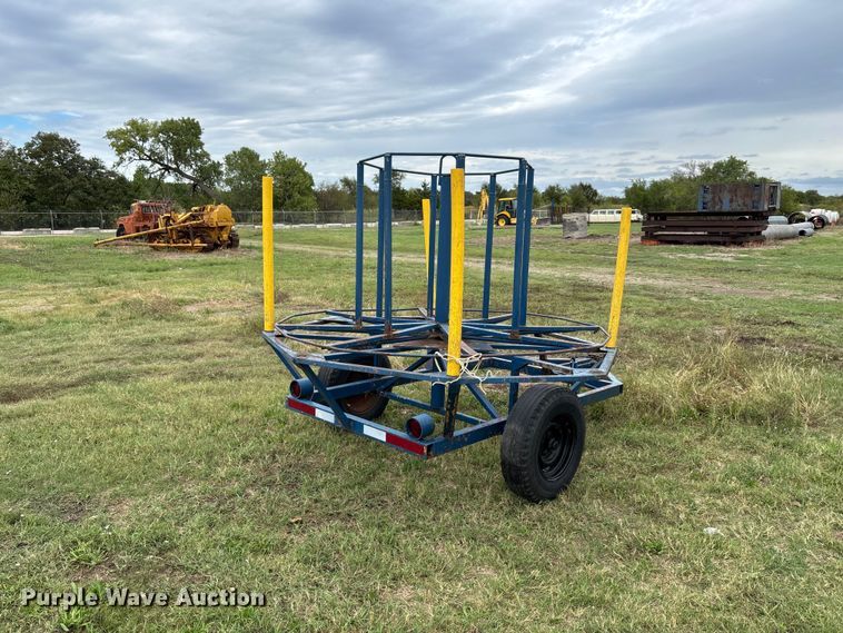 image for item EG2756 Coiled pipe trailer