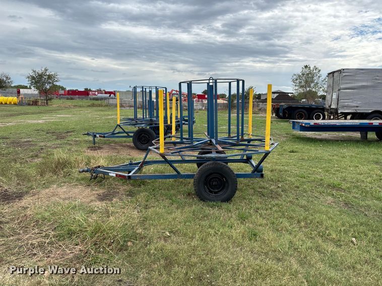 image for item EG2756 Coiled pipe trailer