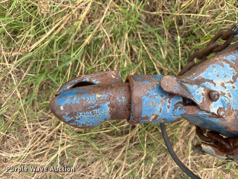 image for item EG2756 Coiled pipe trailer