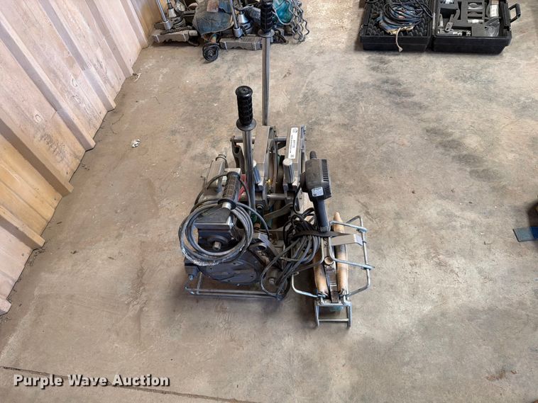 image for item EP7705 McElroy poly pipe butt fusion machine