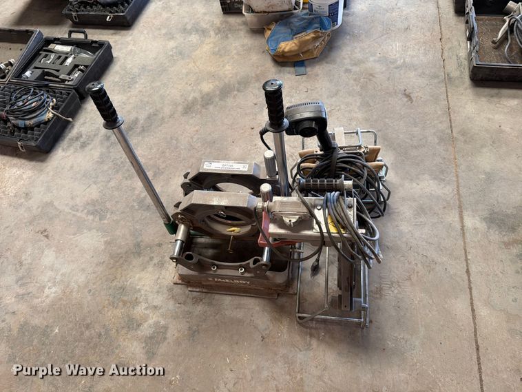 image for item EP7705 McElroy poly pipe butt fusion machine
