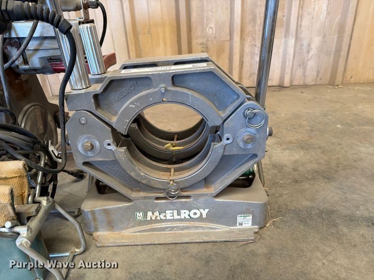 image for item EP7705 McElroy poly pipe butt fusion machine