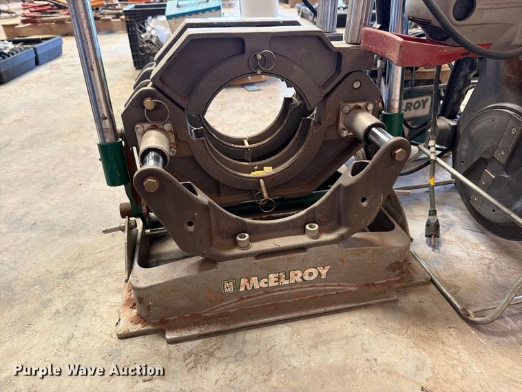 image for item EP7705 McElroy poly pipe butt fusion machine