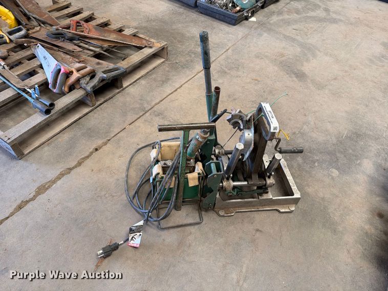 image for item EP7706 McElroy poly pipe butt fusion machine