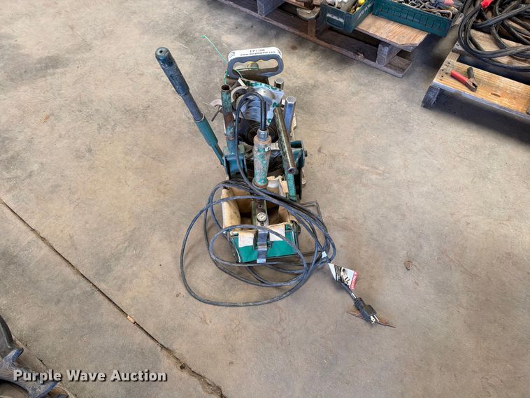 image for item EP7706 McElroy poly pipe butt fusion machine