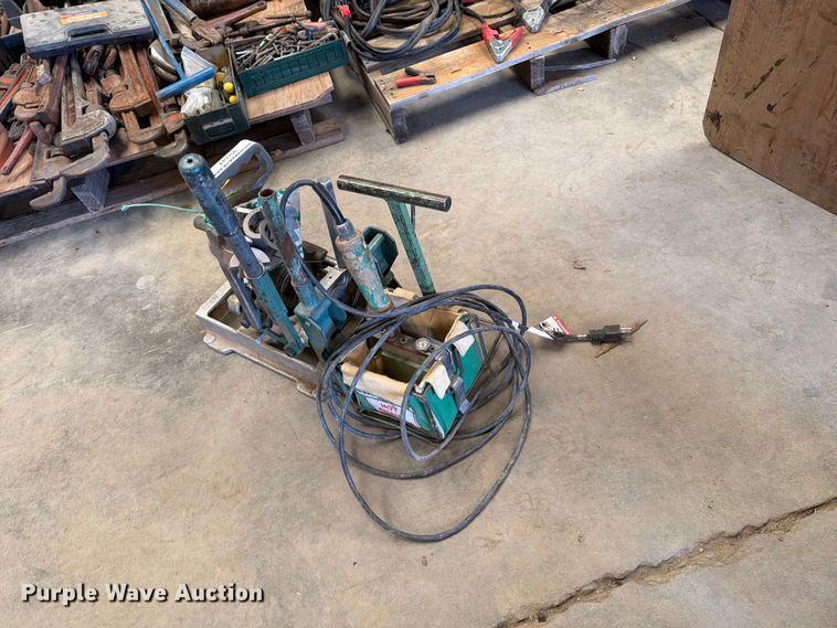 image for item EP7706 McElroy poly pipe butt fusion machine