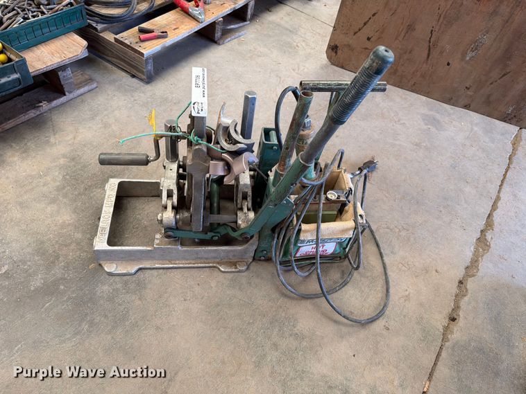 image for item EP7706 McElroy poly pipe butt fusion machine