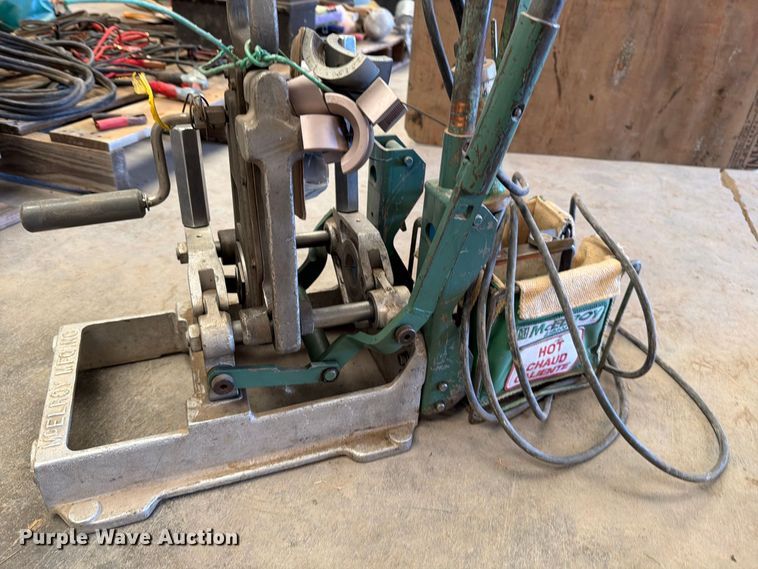 image for item EP7706 McElroy poly pipe butt fusion machine