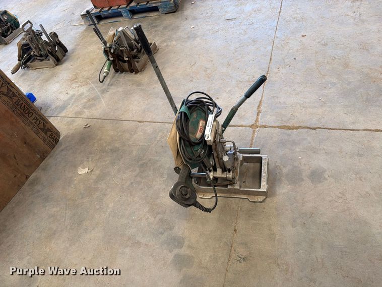 image for item EP7707 McElroy poly pipe butt fusion machine
