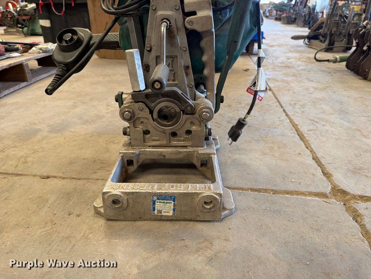 image for item EP7707 McElroy poly pipe butt fusion machine