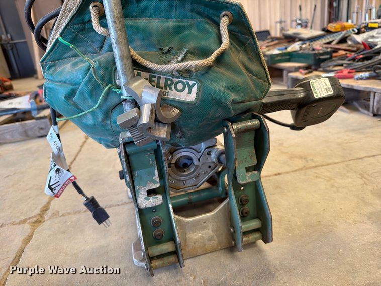 image for item EP7707 McElroy poly pipe butt fusion machine