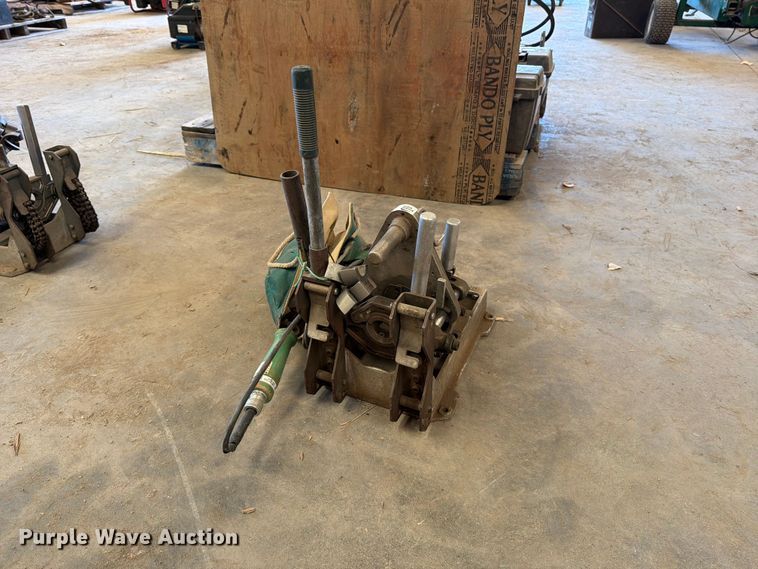 McElroy poly pipe butt fusion machine