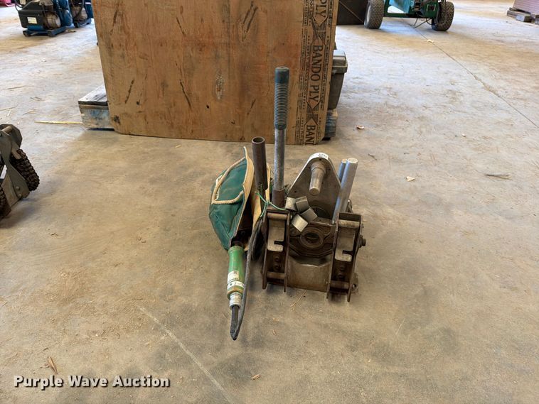 image for item EP7708 McElroy poly pipe butt fusion machine