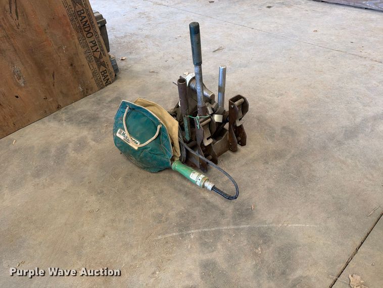 image for item EP7708 McElroy poly pipe butt fusion machine