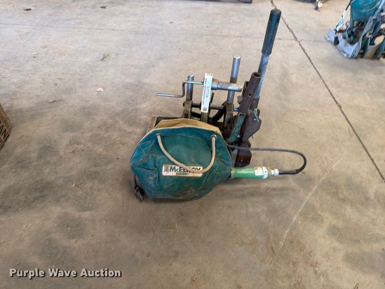 image for item EP7708 McElroy poly pipe butt fusion machine