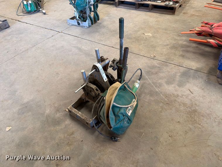 image for item EP7708 McElroy poly pipe butt fusion machine
