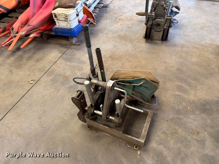 image for item EP7708 McElroy poly pipe butt fusion machine