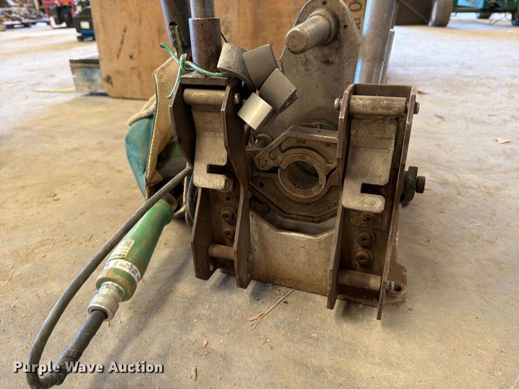 image for item EP7708 McElroy poly pipe butt fusion machine
