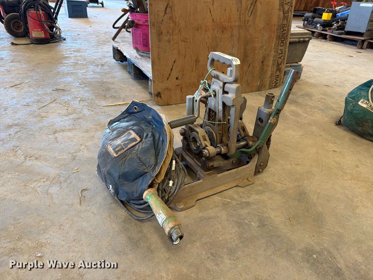 McElroy poly pipe butt fusion machine