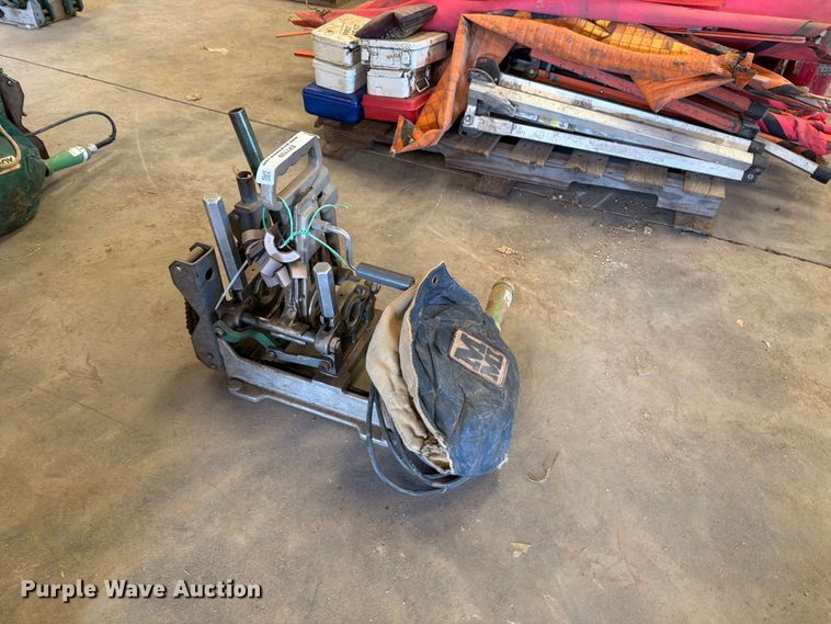 image for item EP7709 McElroy poly pipe butt fusion machine