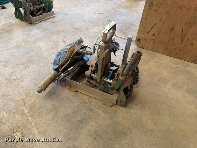 image for item EP7709 McElroy poly pipe butt fusion machine