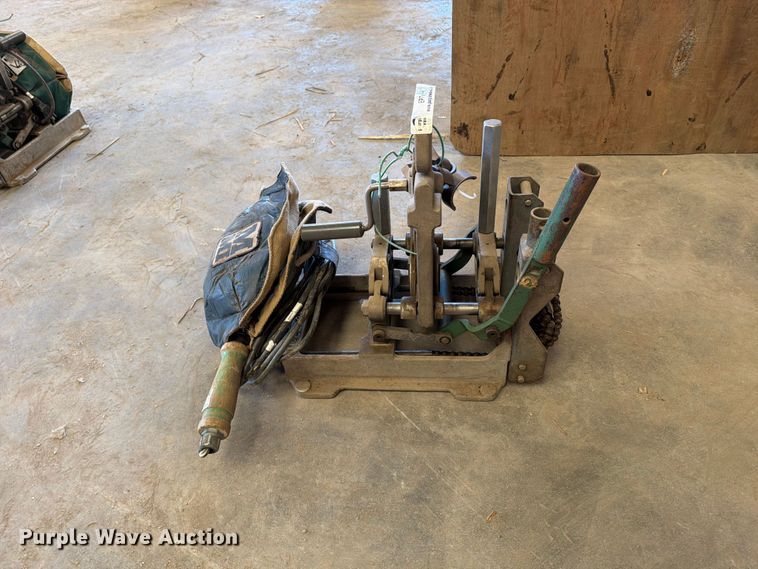 image for item EP7709 McElroy poly pipe butt fusion machine