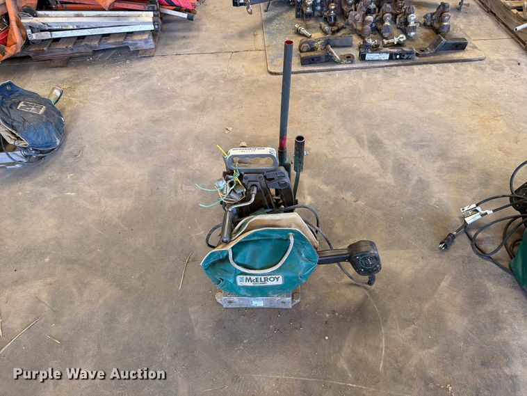 image for item EP7710 McElroy poly pipe butt fusion machine
