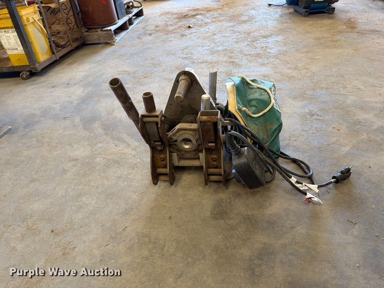 image for item EP7711 McElroy poly pipe butt fusion machine