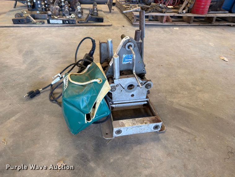 image for item EP7711 McElroy poly pipe butt fusion machine