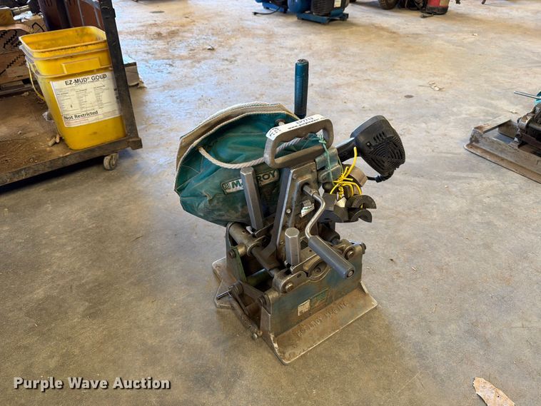 McElroy poly pipe butt fusion machine