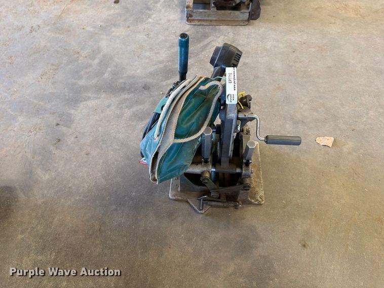 image for item EP7712 McElroy poly pipe butt fusion machine