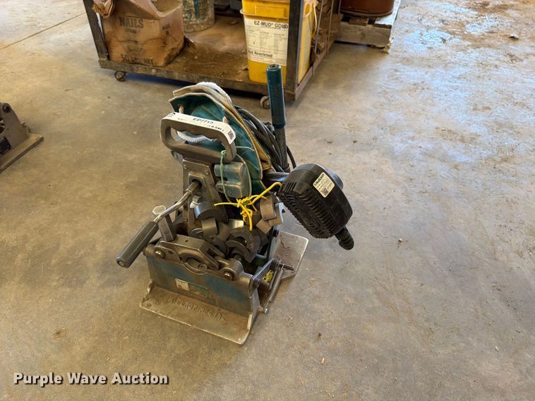 image for item EP7712 McElroy poly pipe butt fusion machine