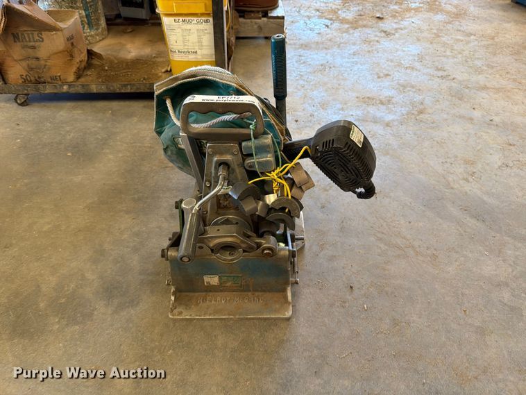 image for item EP7712 McElroy poly pipe butt fusion machine