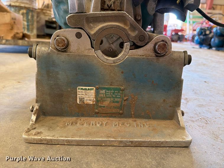 image for item EP7712 McElroy poly pipe butt fusion machine