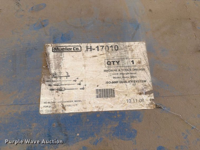 image for item EP7715 Mueller H17010 No-Blo gas valve changers