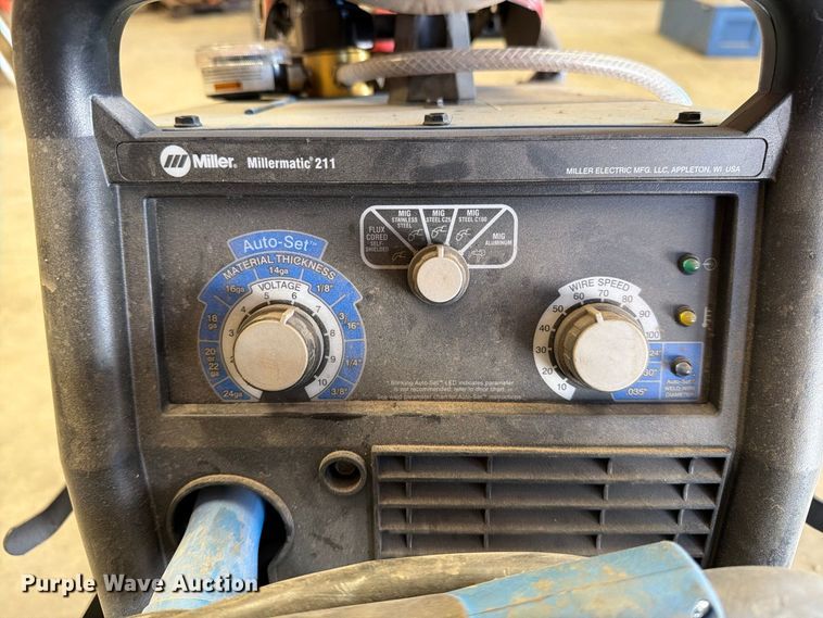 image for item EP7717 Miller Millermatic 211 welder