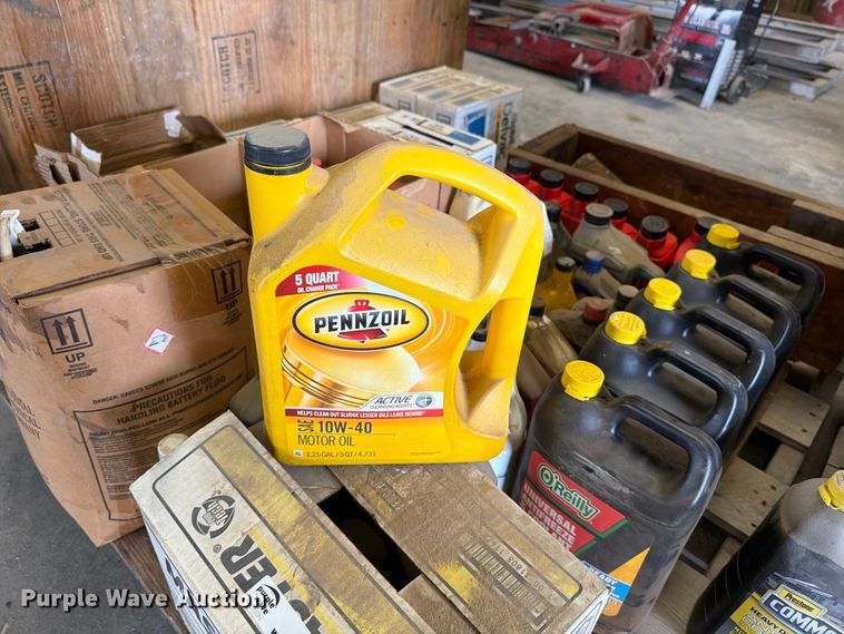 image for item EP7720 (2) pallets of oil, lube, and additives