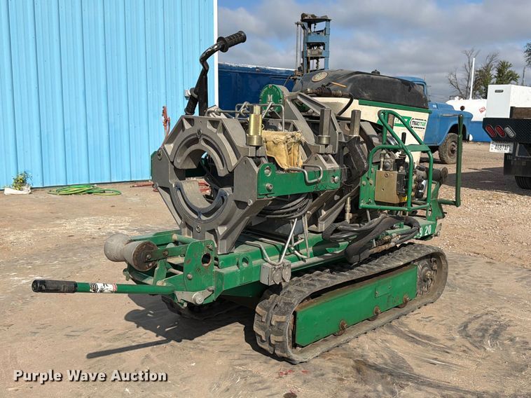 McElroy Tracstar 412 poly pipe fusion machine