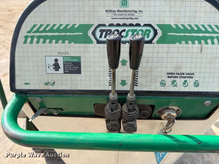 image for item EP7726 McElroy Tracstar 412 poly pipe fusion machine