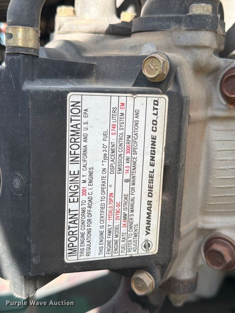image for item EP7726 McElroy Tracstar 412 poly pipe fusion machine