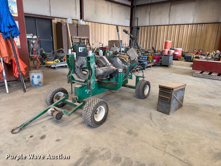 McElroy 28CU Poly pipe fusion machine