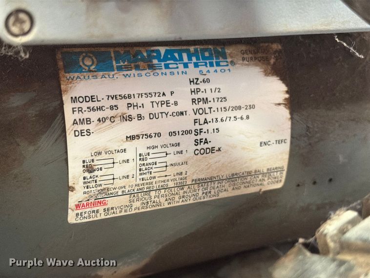 image for item EP7727 McElroy 28CU Poly pipe fusion machine