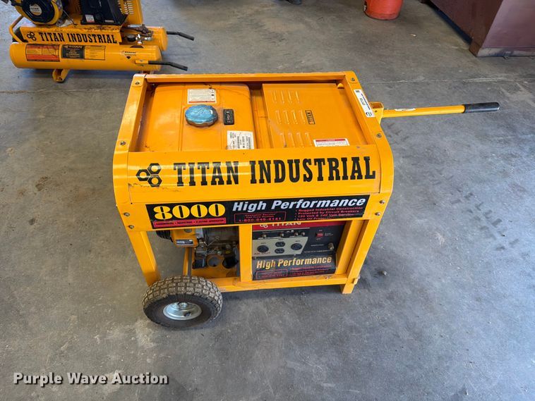 image for item EP7729 Titan 8000 generator