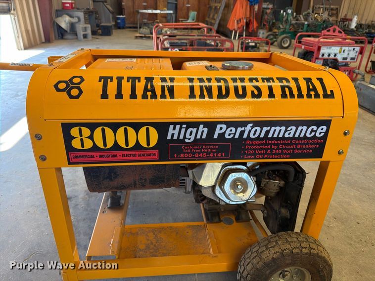 image for item EP7729 Titan 8000 generator